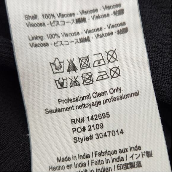 MLV Ramona Embellished Sequined Studded Long Sleeve Romper – Size XS - Black - Picture 8 of 9